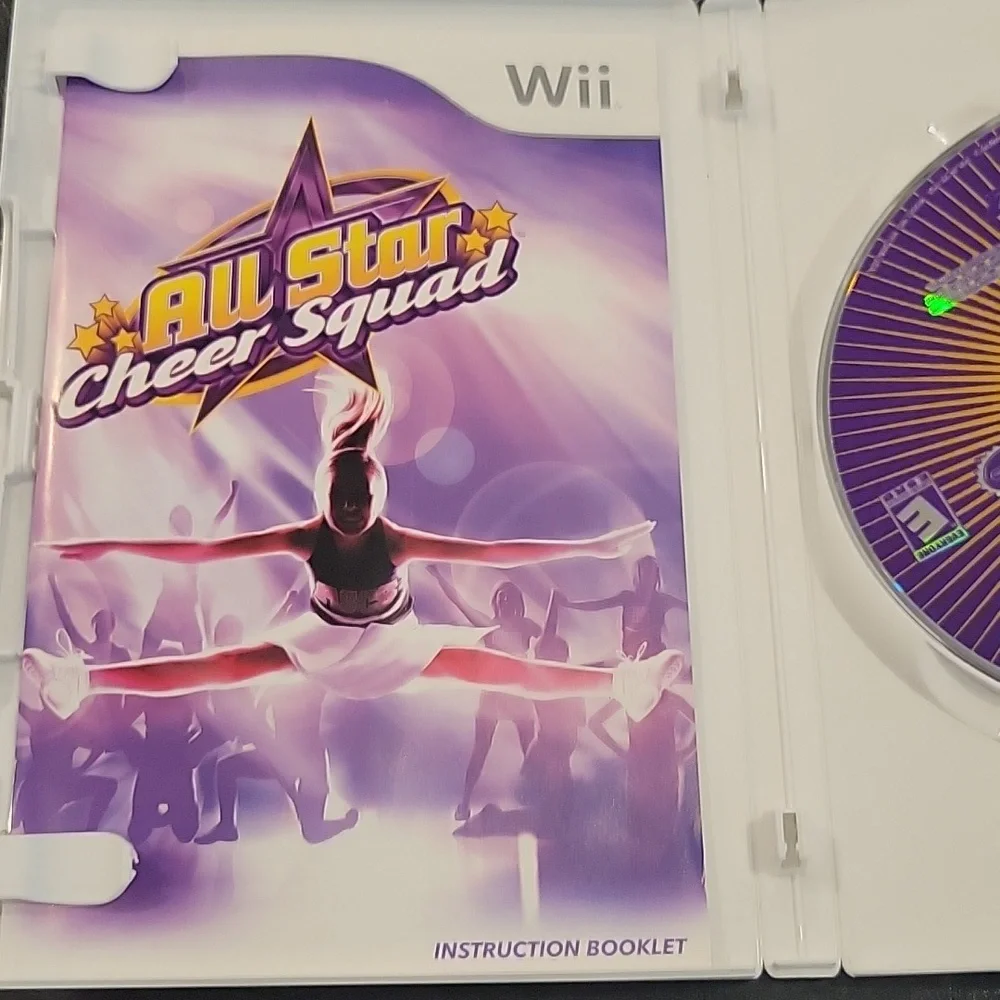 Wii All Star Cheer Squad Video Game